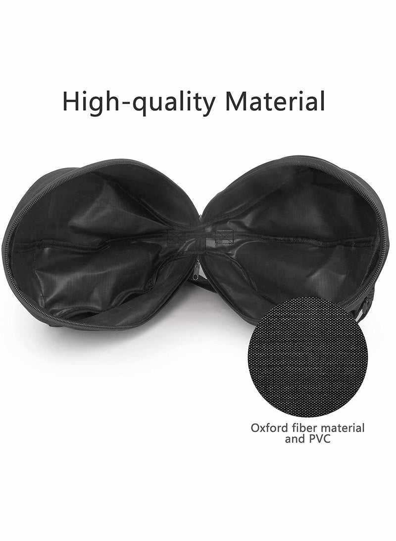 XiuWoo Waterproof Basketball Carrying Bag, Portable Training Sports Ball Holder Bag with Adjustable Shoulder Strap, Volleyball Storage (Black) - Image 5