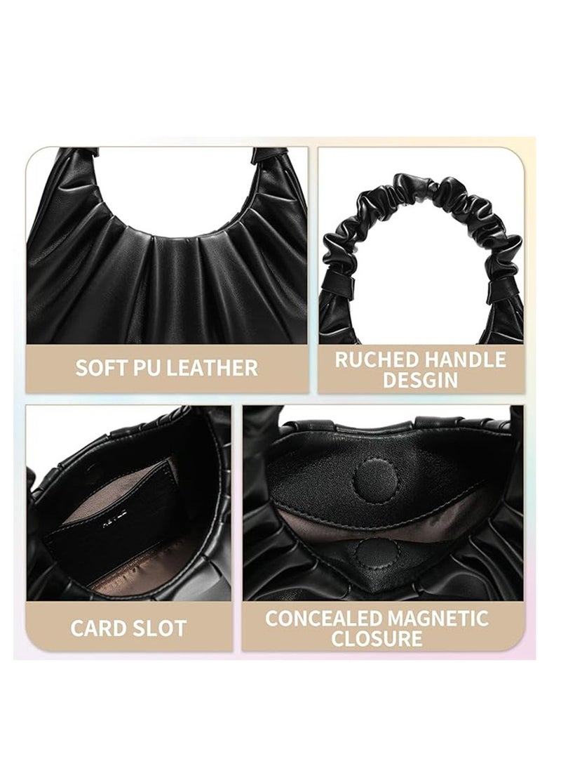 General Mini Purses Cloud Design Handbags Cute Shoulder Bag for women Hobo Tote Purses Clutch with Magnetic Closure  - Image 3