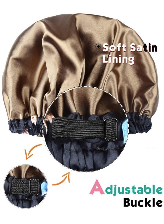 Winitas Large Satin Bonnet for Black Women Curly Hair Sleeping - Image 3