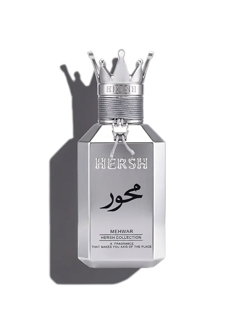 العز للعود هيرش محور أو دو بارفان من عز عود | عطر عربي فاخر طويل الثبات للنساء 100 مل - Image 3