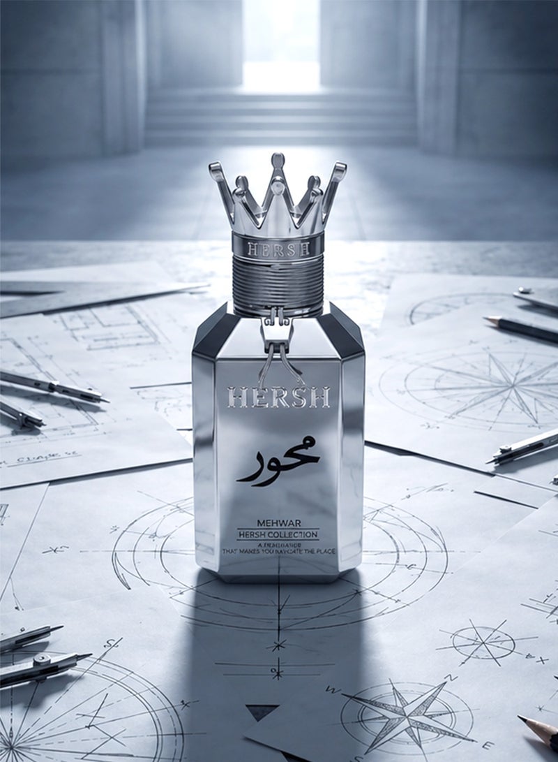 العز للعود هيرش محور أو دو بارفان من عز عود | عطر عربي فاخر طويل الثبات للنساء 100 مل - Image 5