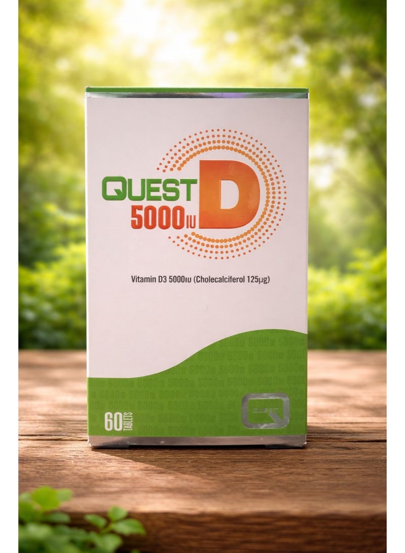 Quest D 5000iu 60 tablets