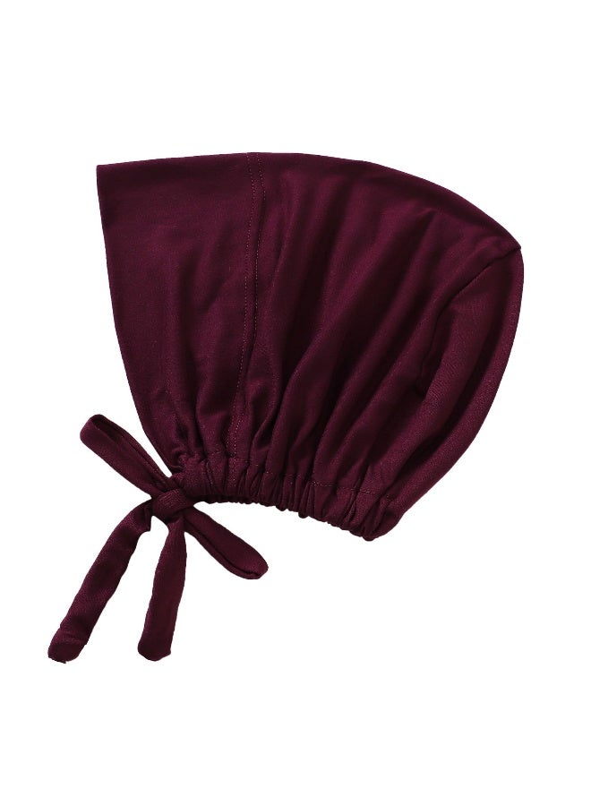 New Adjustable Milk Silk Elastic Base Layer Hat