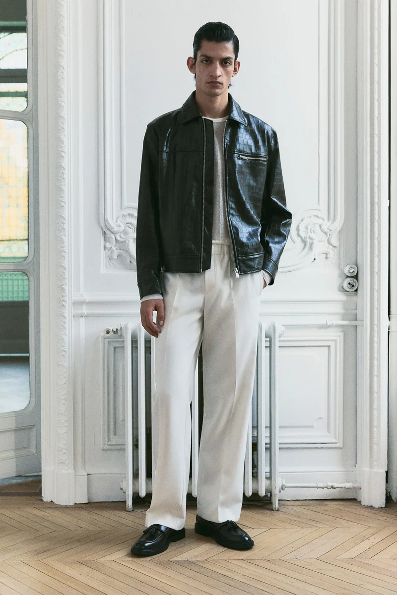 اتش اند ام بنطلون بقصة عادية