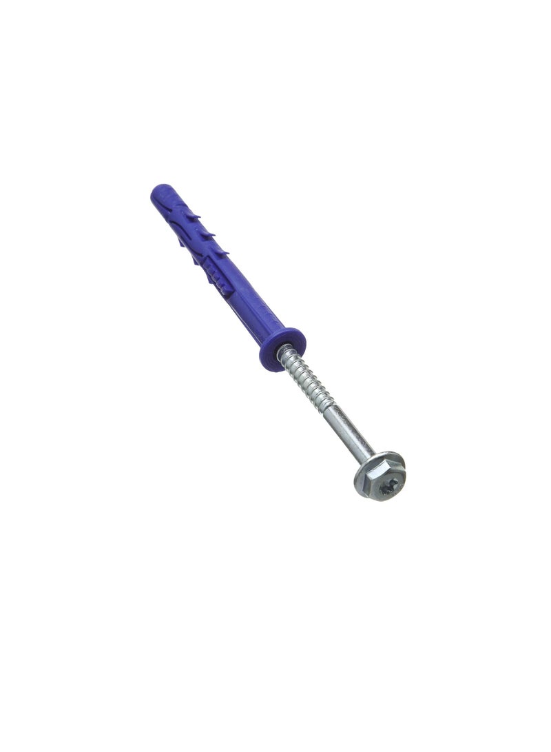 Rawlplug R-FF1-N-10K100 10 x 100 mm FF1 Frame Fixing Countersunk Plug with Collar (25 pieces) - Image 2