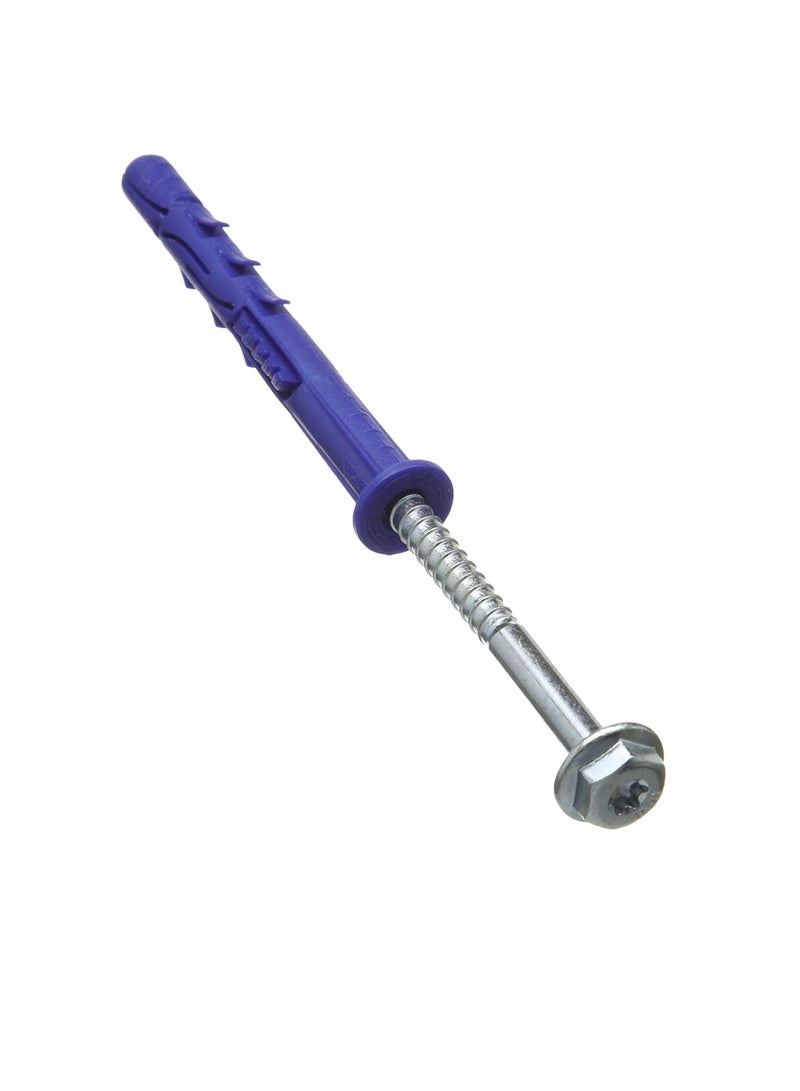 Rawlplug R-FF1-N-10K100 10 x 100 mm FF1 Frame Fixing Countersunk Plug with Collar (25 pieces) - Image 1