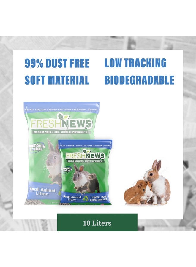 Fresh News Recycled Paper Small Animal Litter Bedding, 10 Liters - Image 5