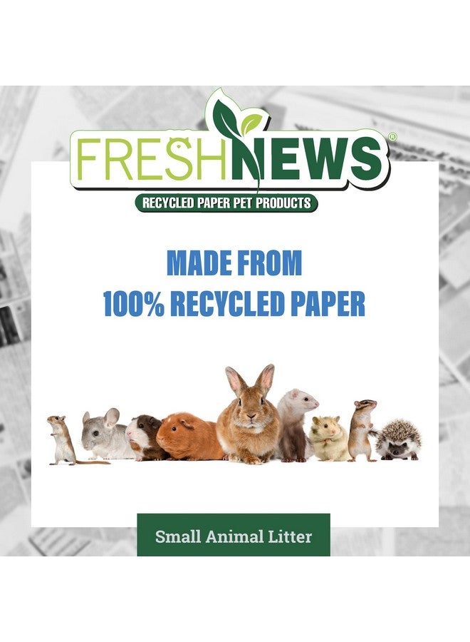 Fresh News Recycled Paper Small Animal Litter Bedding, 10 Liters - Image 2