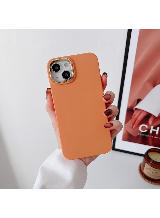 اس-توب جراب لهاتف iPhone 13 مصنوع من السيليكون السائل المطلي بالكهرباء + جراب من الفلانيل - Image 1