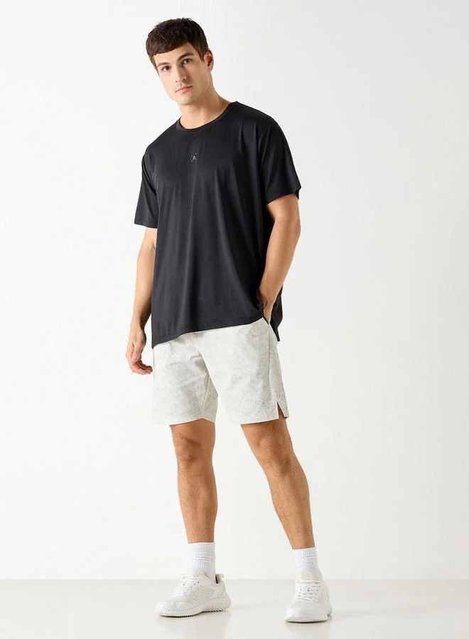 ADOT by Splash Elasticated Waistband Shorts with Pockets