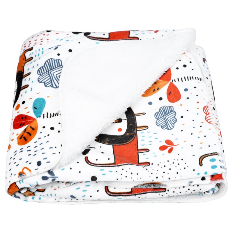 1ST STEP Printed Fleece Blanket (Lion) - Image 2