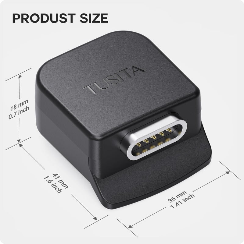TUSITA Charging Adaptor Compatible with Halo Collar 4 5 GPS Dog Fence, USB-C - Image 2