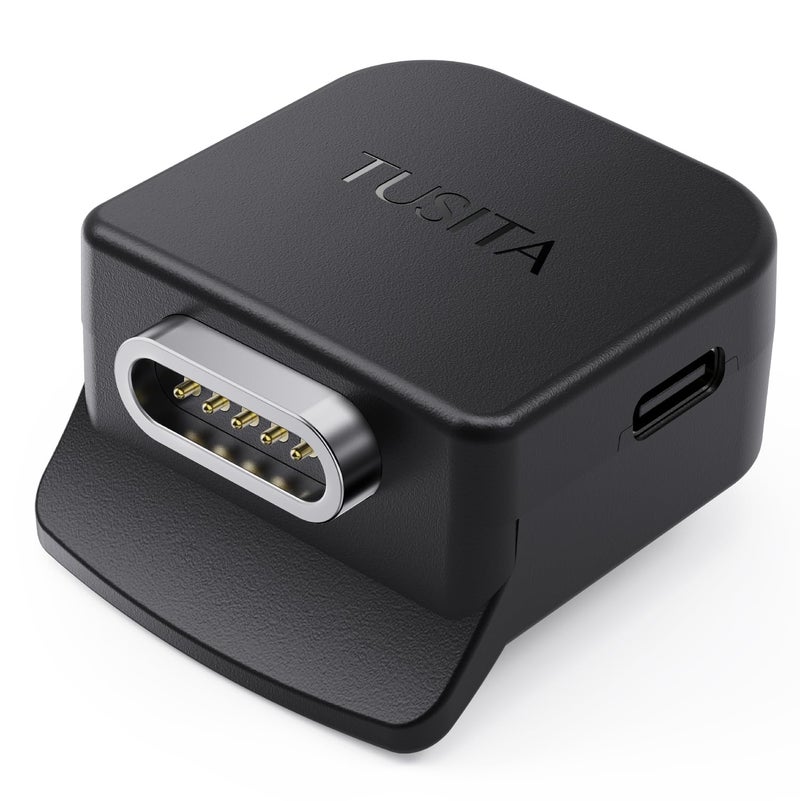 TUSITA Charging Adaptor Compatible with Halo Collar 4 5 GPS Dog Fence, USB-C - Image 1