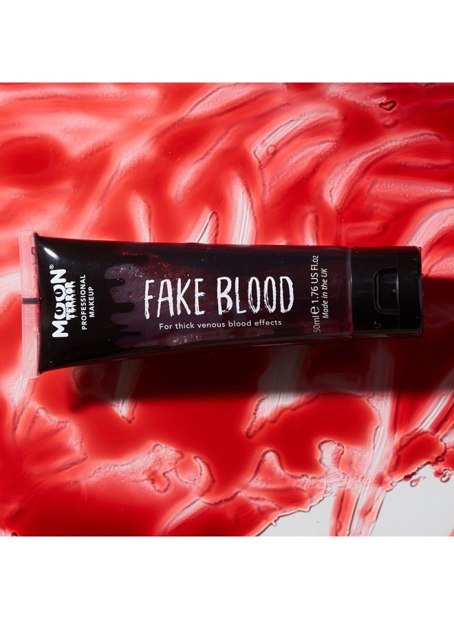 Moon Terror Pro FX Fake Blood - 1.69fl oz - SFX Make up for Halloween Vampire Zombie Theatre - Special Effects Make up - Image 5