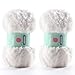 DAERBOF 2 Skeins Soft Chunky Fluffy Fuzzy Faux Fur Yarn for Crocheting Eyelash Furry Yarn for Knitting Blankets Scarves and Sweaters 35 Oz75 Yards Per Roll Milk White - Image 2