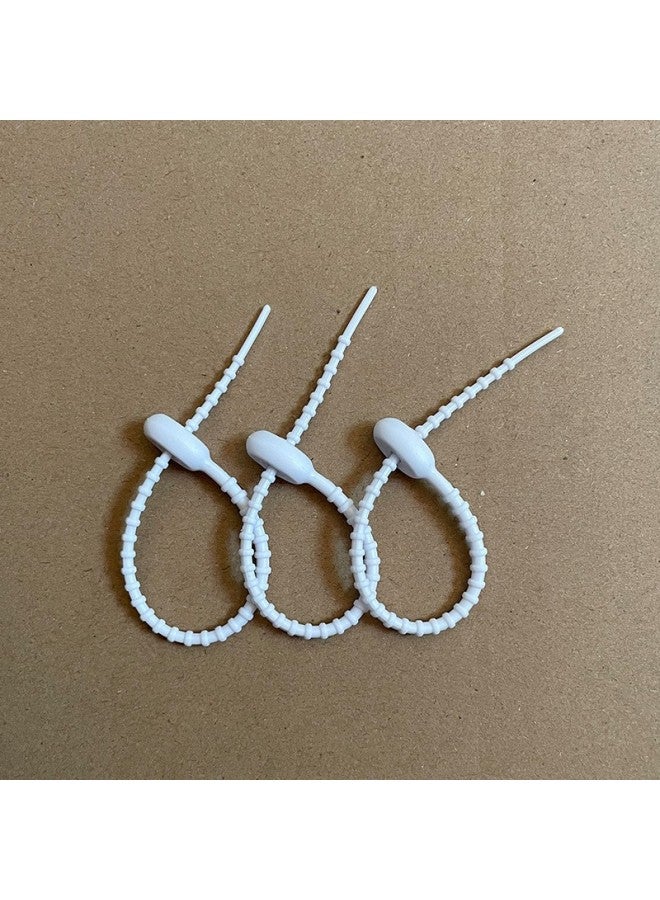 Loquat Tadpole Tie DIY Live Buckle Writer Soft Glue Tie Keychain Jewelry Bag Doll Lanyard Decoration Accessories-Color:White 12cm - Image 1