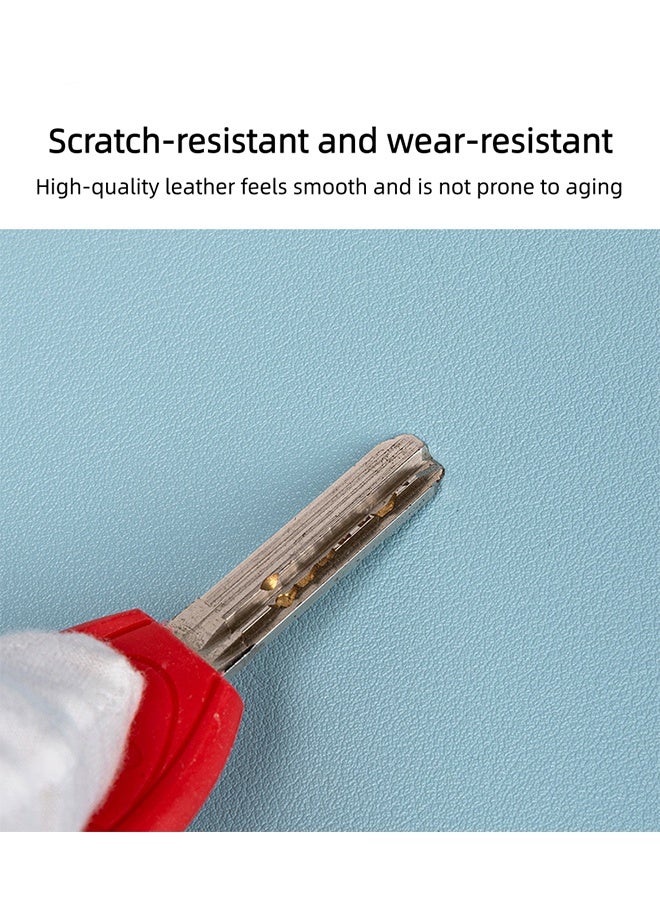 Mouse Pad, Large Office Desk Mouse Mat, Office Desk Pad, Laptop Pad, Gaming Large Mouse Pad, Double-Sided PU Leather Material, Waterproof, Heat-Resistant And Scratch-Resistant, 40cm×80cm - Image 5