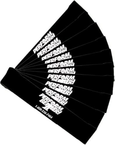 Perform Better XL Mini Band Exercise Bands 10 PCS Black Extra Heavy Resistance - Image 1