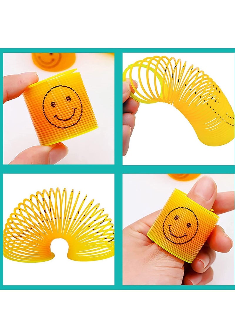 MIXDE - Smiley Party Favors For Kids Birthday Party 24 pack Spring Birthday Gift Toys For Girls Boys, Return Gifts For Birthday Party kids, Birthday Giveaways For Kids Bulk Mini Toys Pinata Goody Bag - Image 1