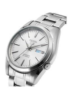 Seiko 5 Automatic White Dial Stainless Steel Men's Watch SNKL41K1  - Image 4