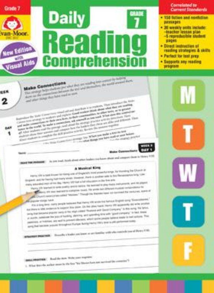DAILY READING COMPREHENSION 
