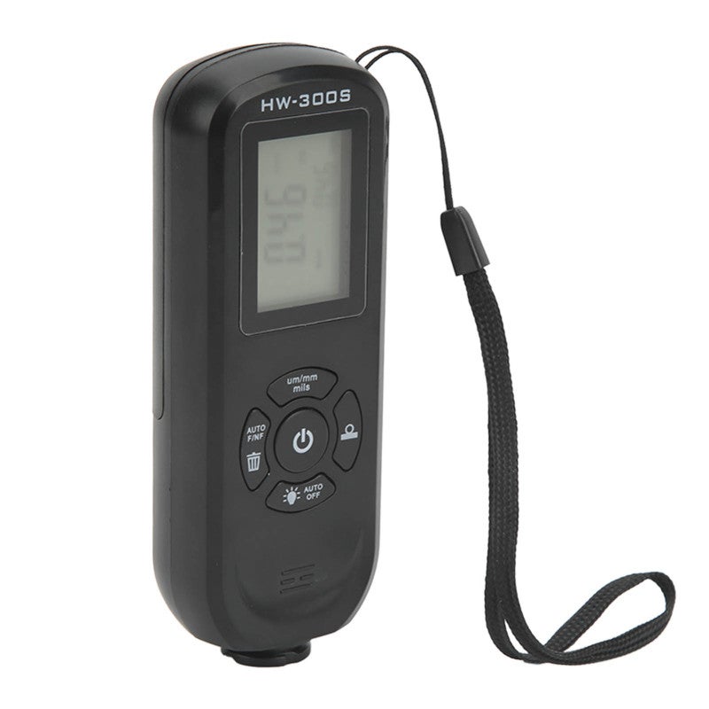Coating Thickness Gauge 0-2000um Range ABS Material Record Average Maximum Minimum Value - Portable 4.72in Design Um mm mils Units for Automotive Industrial Manufacturing - Image 4