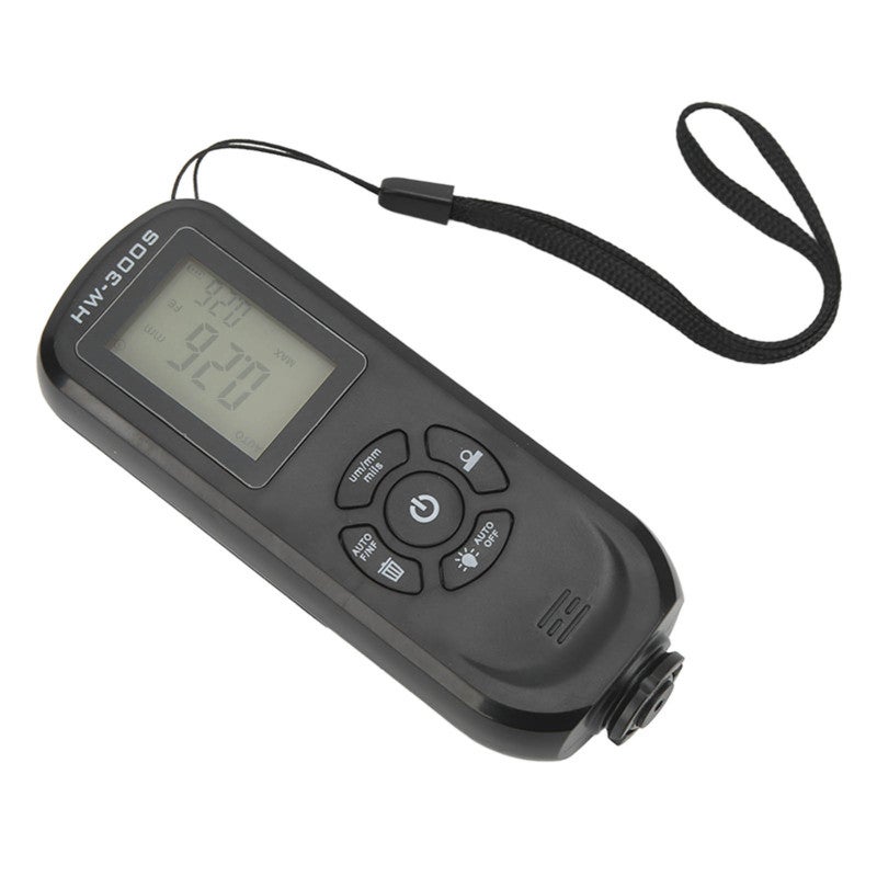 Coating Thickness Gauge 0-2000um Range ABS Material Record Average Maximum Minimum Value - Portable 4.72in Design Um mm mils Units for Automotive Industrial Manufacturing - Image 5