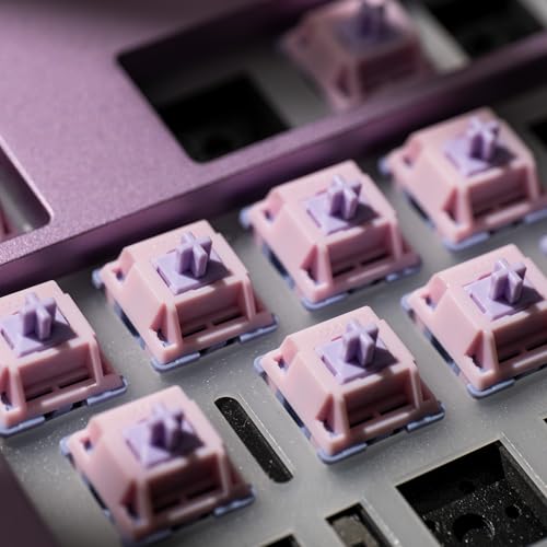 AKKO مفتاح أكو V3 الخطي الصامت لكيبورد الألعاب الميكانيكي، 5 دبابيس 50gf مفاتيح صامتة مسبقة التشحيم مع هيكل MX القياسي (45 قطعة) - Image 4