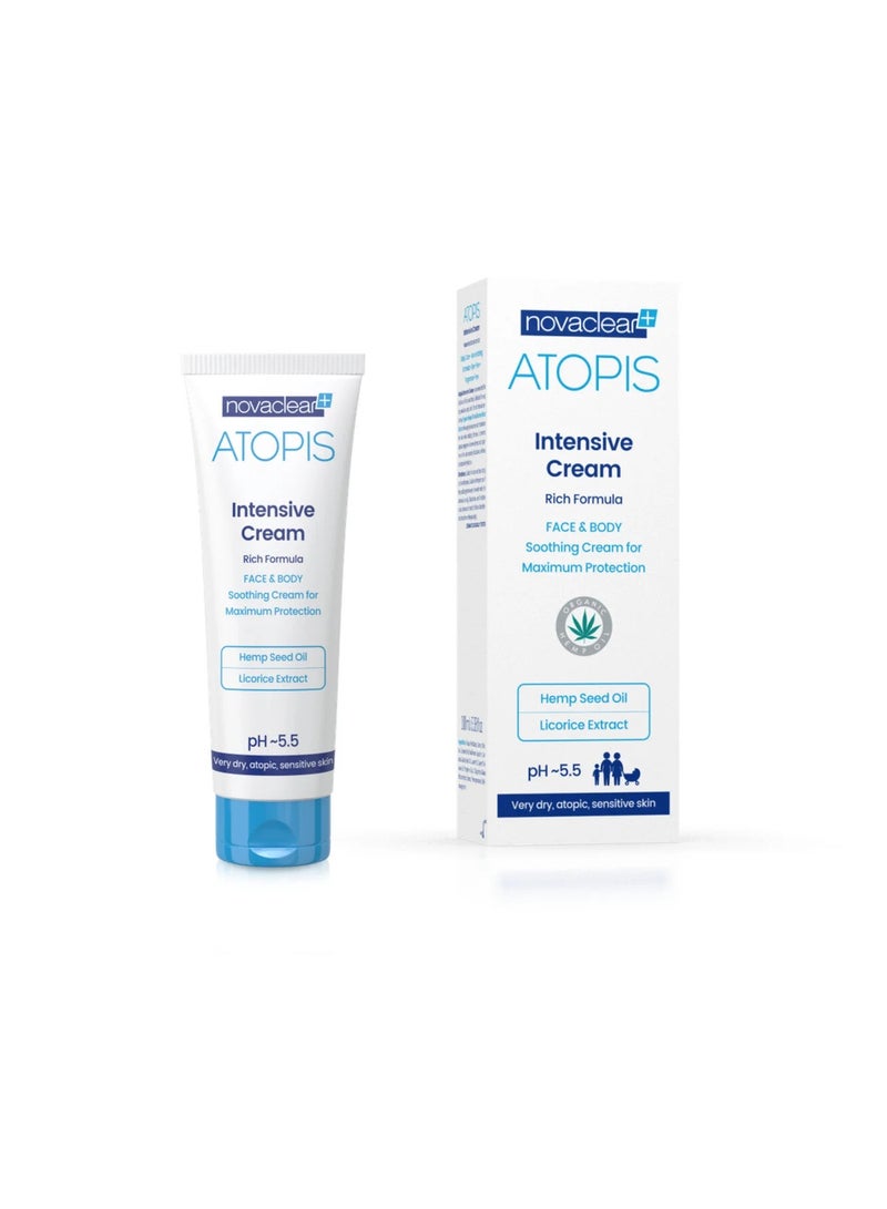 Novaclear Atopis Intensive 100Ml – Rich Moisturizer for Face & Body with Soothing