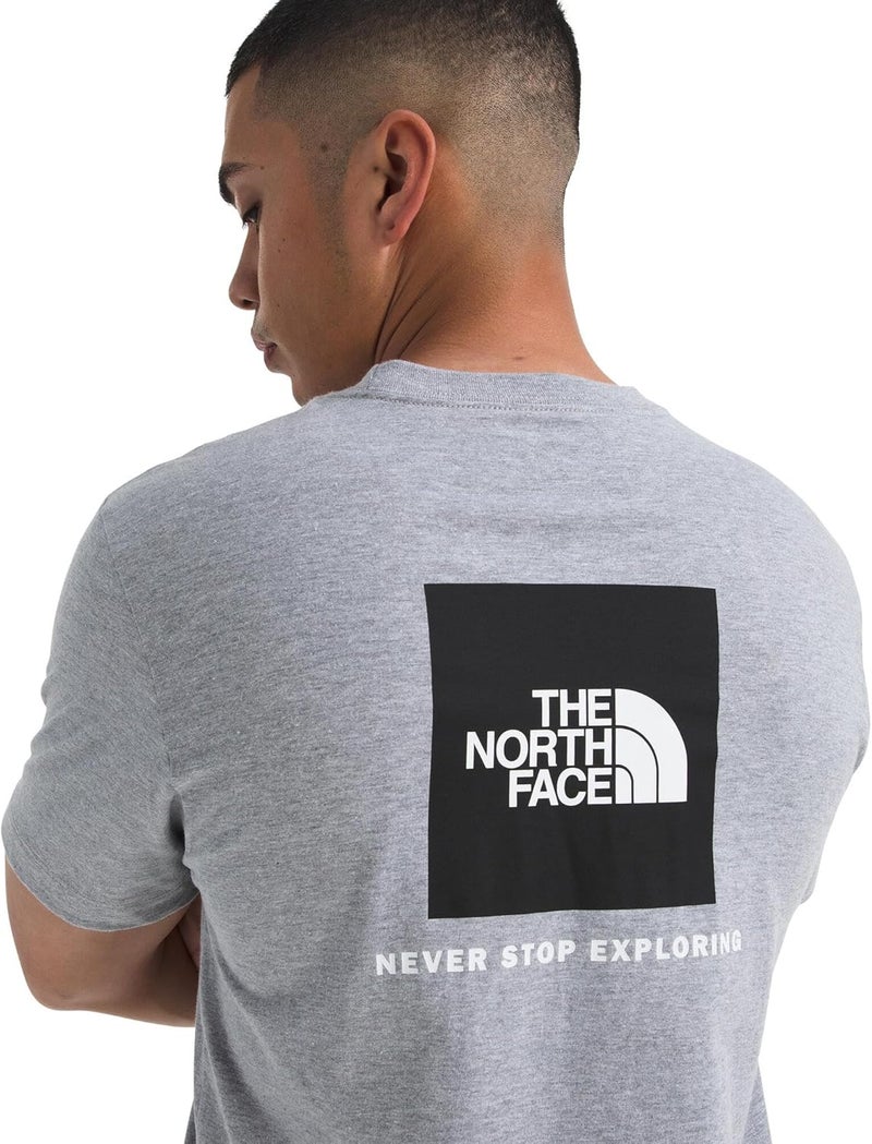 THE NORTH FACE mens Core Box Nse Short Sleeve Tee | Branded T-shirt With a Ribbed Collar Core Box Nse Short Sleeve Tee | Branded T-shirt With a Ribbed Collar - Image 4