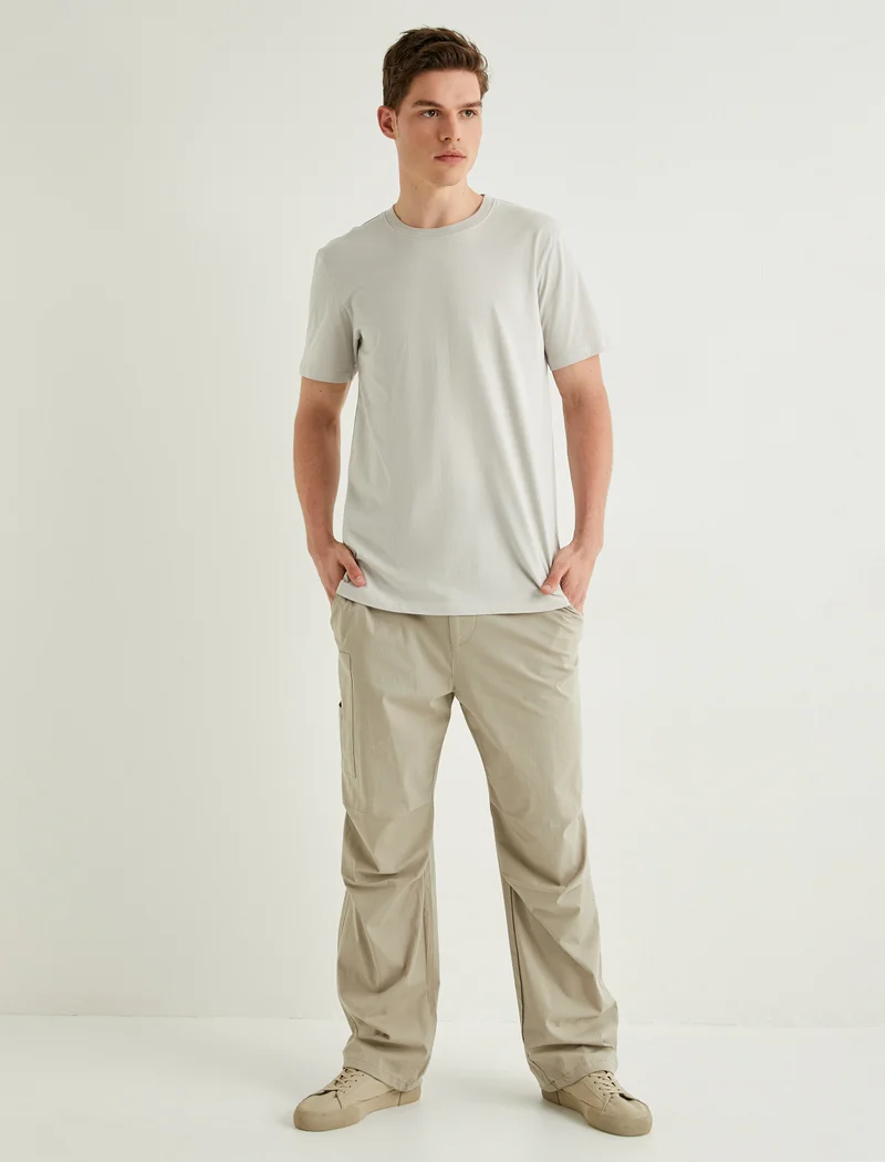 KOTON Basic Slim Fit T-Shirt