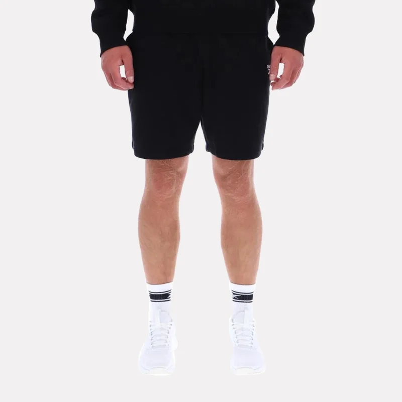Reebok Roscoe Small Logo Loopback Men's Shorts - Black