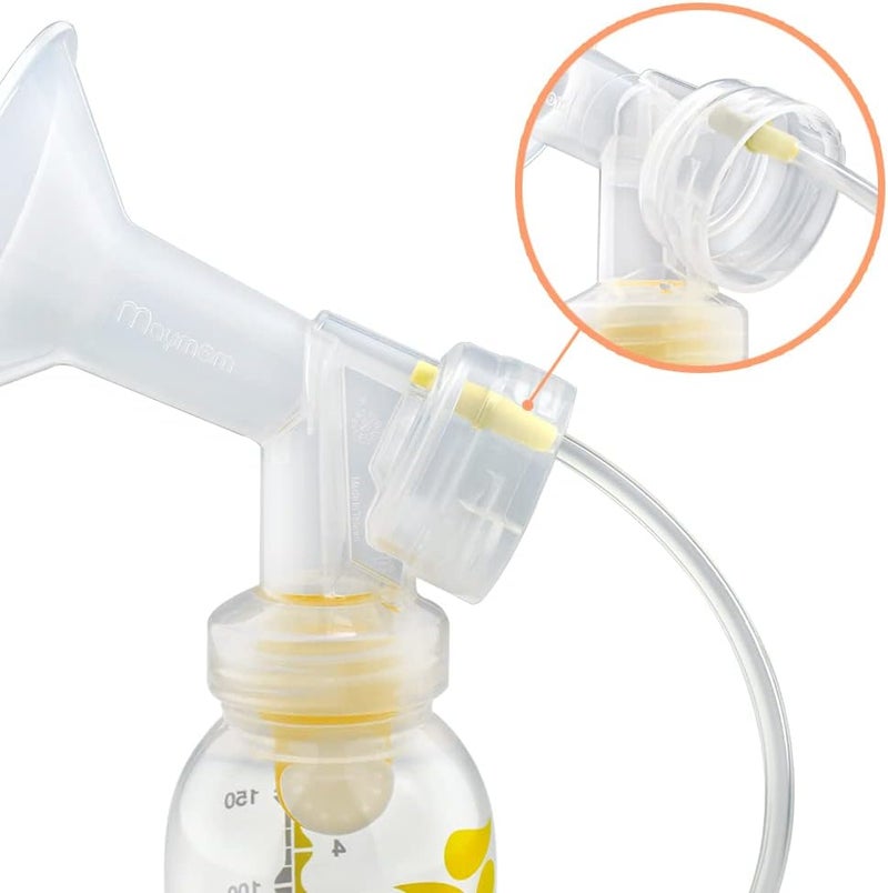 Maymom Tubing for Medela Pump in Style Advanced Breastpump Released After Jul 2006 Plus 6 Membranes in Retail Pack Replaces Medela Tubing and Medela Membrane BPA Free Made By Maymom 2 Tubes and 6 Membranes - Image 4