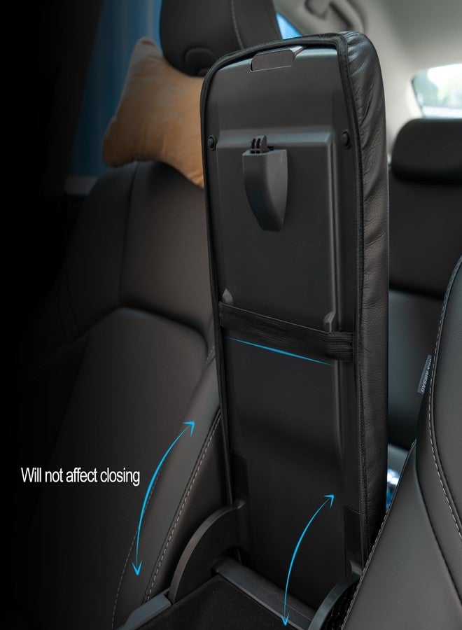 CKE Compatible with Toyota Camry 2025 Accessories Automotive Center Console Organizer Box Cover Armrest Cover Glove Tray Protector for 9th Gen Camry LE SE XLE XSE -Black Stitches - Image 5