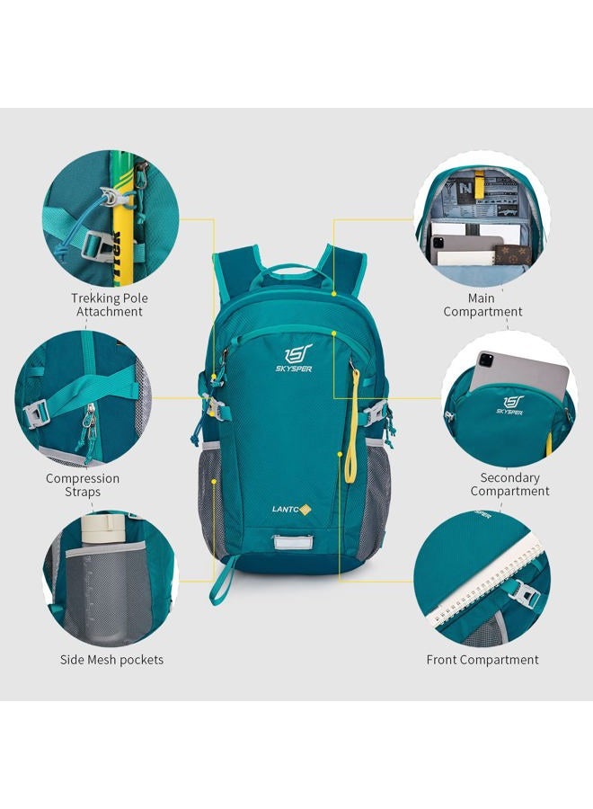 SKYSPER Small Hiking Backpack, 20L Lightweight Travel Backpacks Hiking Daypack for Women Men  - Image 4