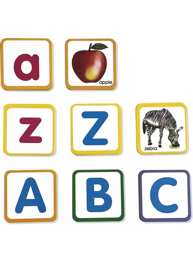 Creative's Alphabet Match | Pre-School Series | Alphabet Matching Game | Self Correcting | Uppercase | Lowercase and Picture Matching | Ages 3 & Above - Image 2