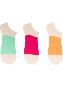 The Socks Company 3 Pairs of Women's Booties Socks  - Image 2