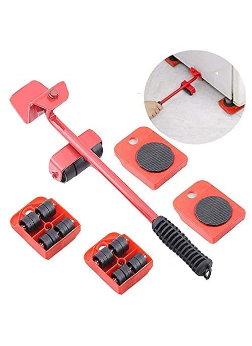 BullBear BullBear Furniture Lifter Mover Tool Set Easy Furniture Shifting Tool with 4Pcs Casters Mover KitsHeavy Furniture Lifter and Mover ToolPack of 1  - Image 4