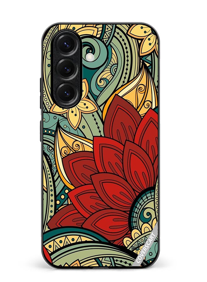 Protective Case Cover For Samsung Galaxy A56 Flower Design Multicolour