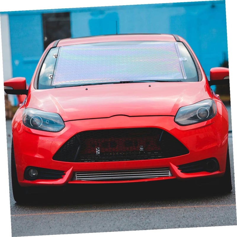 2pcs Car Window Sun Shade Side Window Screen with Auto Retractable Design UV Protection for Safety and Heat Insulation in Summer - Image 3