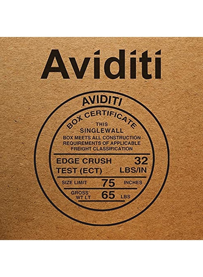 Aviditi 4416 Tall Corrugated Cardboard Box 4 L X 4 W X 16 H Kraft For Shipping Packing And Moving (Pack Of 25) - Image 4
