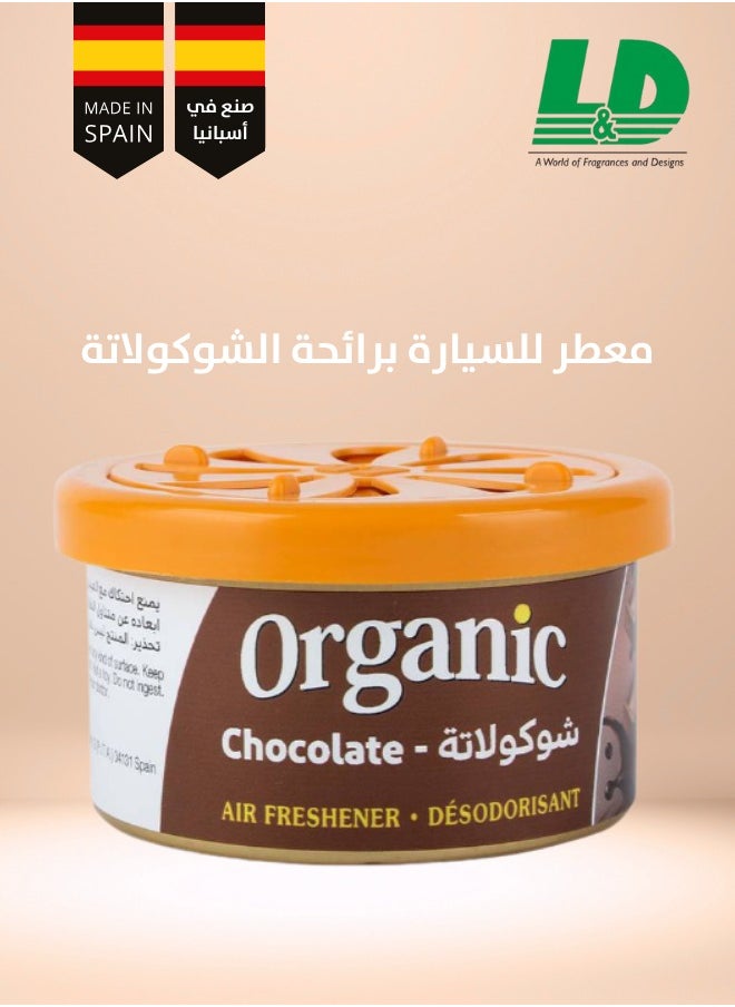 L&D L&D Spanish Air Freshener Organic Scent Fragrance for Car (Chocolate)  - Image 1