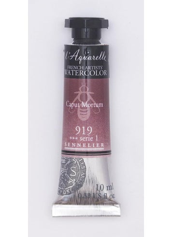 SENNELIER Sennelier lAquarelle French Artists Watercolour 10 ML Earth Tones (Caput Mortum)  - Image 2