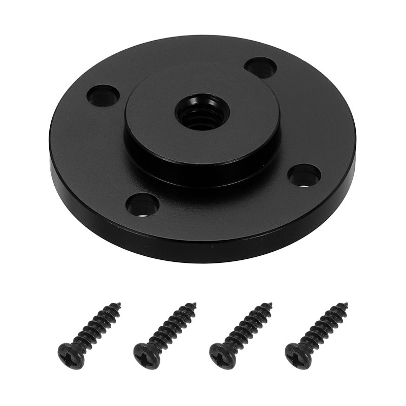 باتيكيل PATIKIL 1/4" Thread Tripod Adapter Holder 20mm Dia,Aluminum Alloy - Image 1