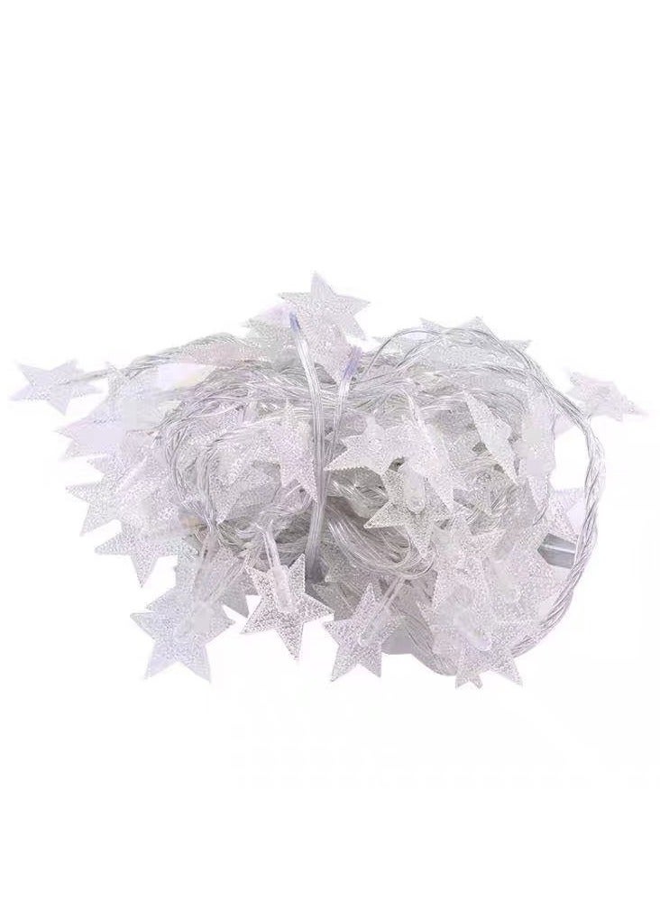 KUYING Decorative Color Lights LED Star Lights String Warm Light Color Lights String Atmosphere USB  - Image 2