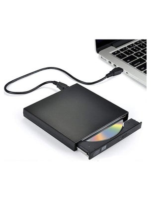 قارئ وناسخ أقراص CD/DVD خارجي – نحيف ومحمول بمنفذ USB 2.0 لأجهزة اللابتوب والكمبيوتر - pzsku/Z433370FAA2F6196D9717Z/45/1747659030/10b8f148-6efd-4f5f-8cc9-1906650ba78c
