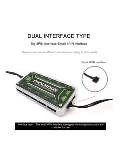 Generic Graphics Card Bracket 25cm Companion Horizontal Mount Led Strip Light-Emitting Chassis Decorative RGB Graphics Card Bracket  - Image 3