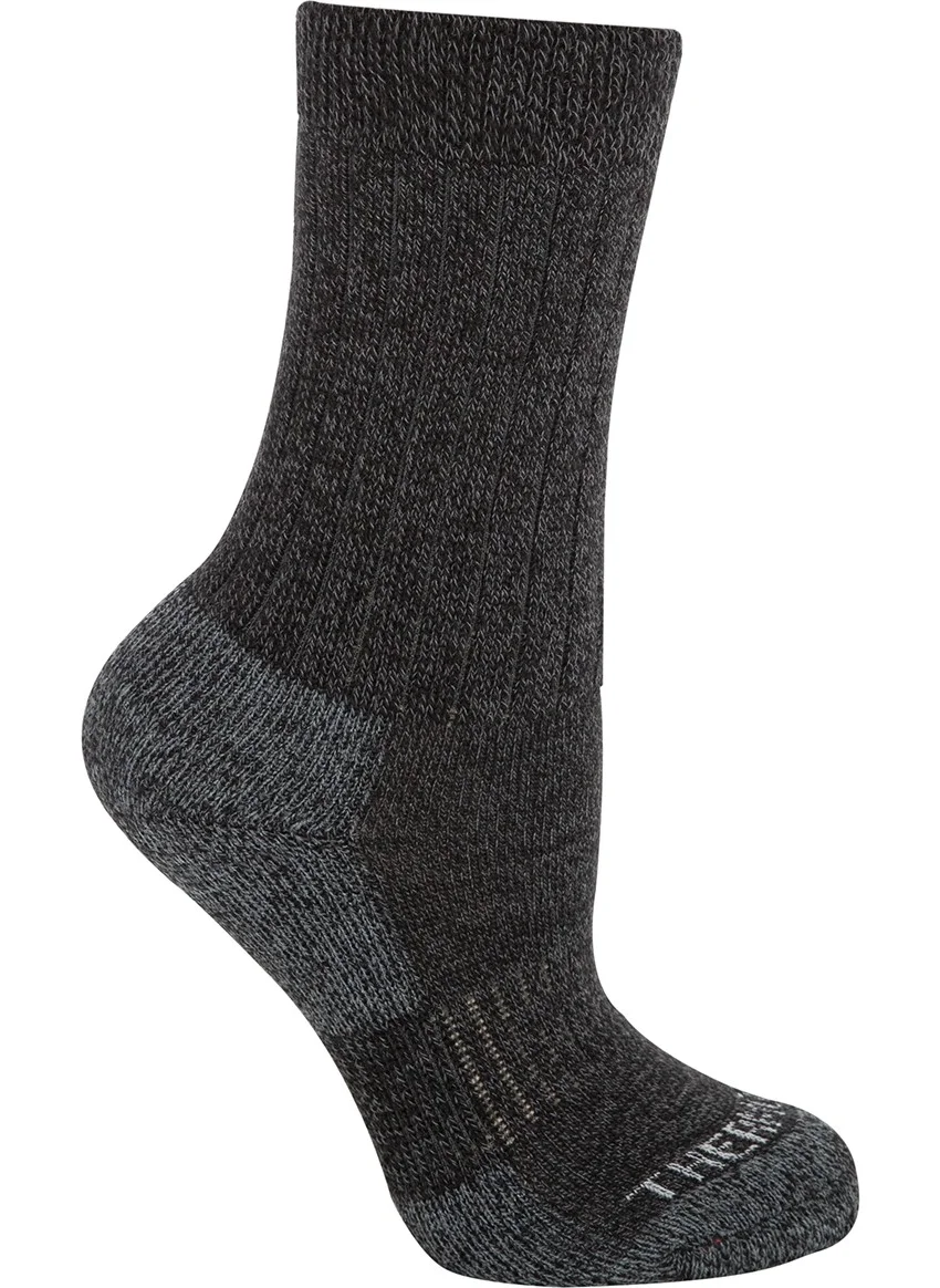 Thermoform Long Black Unisex Kids Outdoor Socks