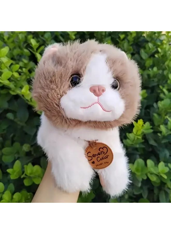 Dark Gray Anime Plush Kitten Doll 25cm Soft Toy Gift For Collectors - Image 4