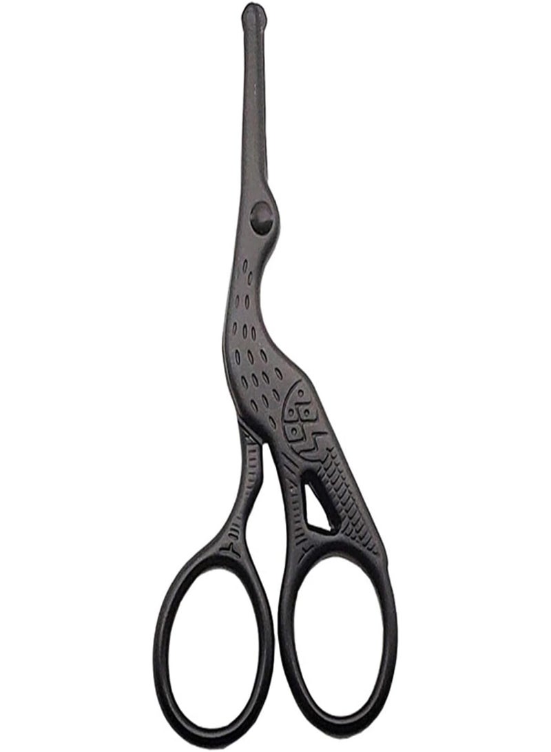 Hair Scissors Scissors Scissors Bag Nose Steel Scissors Stainless Eyebrow Beauty Tools - Image 1